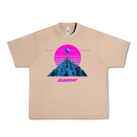 Burro pink sun   official gunship t shirt Urban Heavy Tee - linhVisuals
