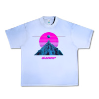 Grape Ice pink sun   official gunship t shirt Urban Heavy Tee - linhVisuals
