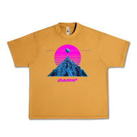 Peanut Butter pink sun   official gunship t shirt Urban Heavy Tee - linhVisuals
