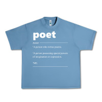 Pebble Blue poet definition funny for poet drama poetry poems t shirt Urban Heavy Tee - linhVisuals