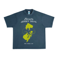Midnight Navy home of the jersey devil   new jersey, usa t shirt Urban Heavy Tee - linhVisuals