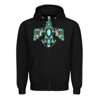 Black Western Thunderbird Zipper Hoodie - Jasminsmagicworld