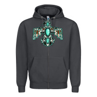 Smoke Western Thunderbird Zipper Hoodie - Jasminsmagicworld