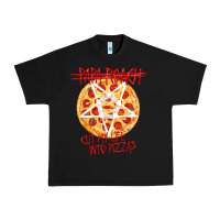 Black papa roach   official merchandise  cut my life into pizzas t shirt Urban Heavy Tee - linhVisuals