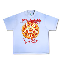 Grape Ice papa roach   official merchandise  cut my life into pizzas t shirt Urban Heavy Tee - linhVisuals