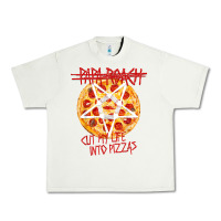 Pistachio papa roach   official merchandise  cut my life into pizzas t shirt Urban Heavy Tee - linhVisuals