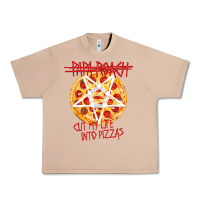Burro papa roach   official merchandise  cut my life into pizzas t shirt Urban Heavy Tee - linhVisuals