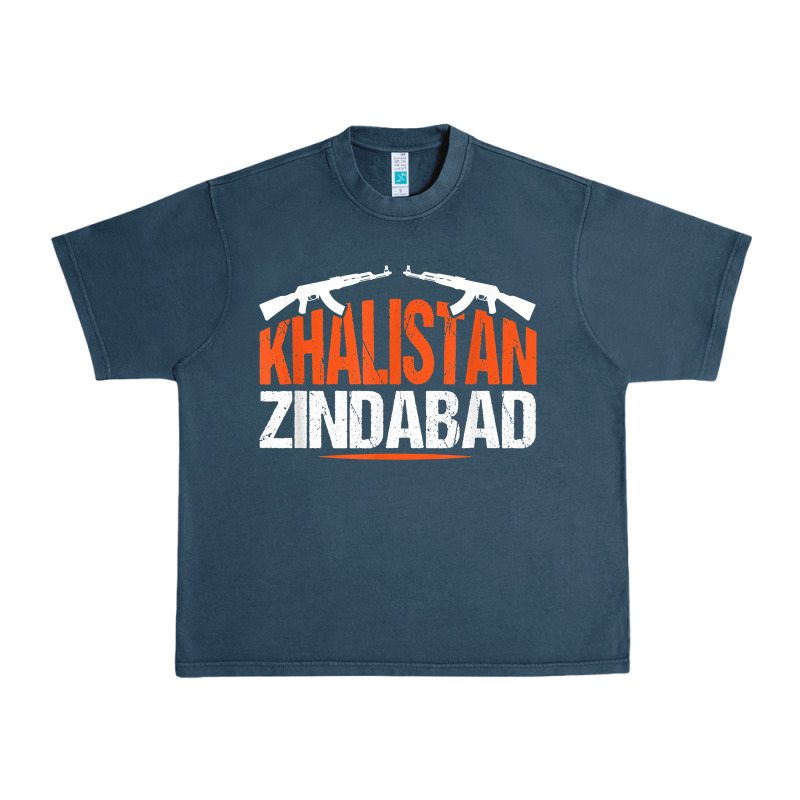 Sikh Khalistan Zindabad Singh Punjabi T Shirt Urban Heavy Tee by linhVisuals | Teevron