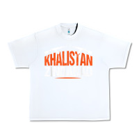 White sikh khalistan zindabad singh punjabi t shirt Urban Heavy Tee - linhVisuals