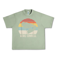 Oil Green retro more cowbell shirt funny drummer gift vintage t shirt Urban Heavy Tee - linhVisuals