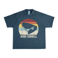 Midnight Navy retro more cowbell shirt funny drummer gift vintage t shirt Urban Heavy Tee - linhVisuals