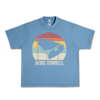 Pebble Blue retro more cowbell shirt funny drummer gift vintage t shirt Urban Heavy Tee - linhVisuals