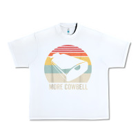 White retro more cowbell shirt funny drummer gift vintage t shirt Urban Heavy Tee - linhVisuals