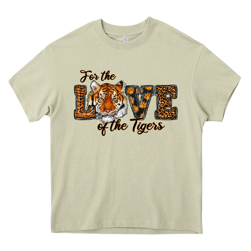 Love Of The Tigers Heavy Core Tee by RanaPortraitStore | Teevron