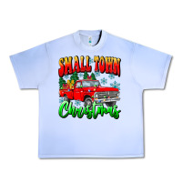 Grape Ice Small town Christmas Urban Heavy Tee - CowhideDigitalArt