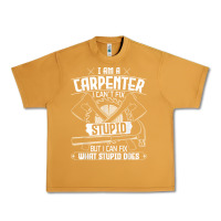 Peanut Butter i can't fix stupid   funny carpentry woodworking carpenter t shirt Urban Heavy Tee - linhVisuals