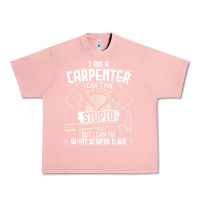 Salmon i can't fix stupid   funny carpentry woodworking carpenter t shirt Urban Heavy Tee - linhVisuals