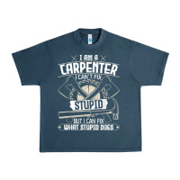 Midnight Navy i can't fix stupid   funny carpentry woodworking carpenter t shirt Urban Heavy Tee - linhVisuals