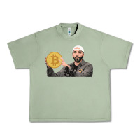 Oil Green el salvador bitcoin bukele legal tender cryptocurrency btc t shirt Urban Heavy Tee - linhVisuals