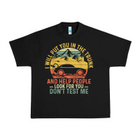 Black i will put you in the trunk and help people funny saying t shirt Urban Heavy Tee - linhVisuals