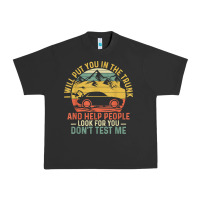 Pigment Black i will put you in the trunk and help people funny saying t shirt Urban Heavy Tee - linhVisuals