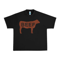 Black beef t shirt, beef cattle shirt Urban Heavy Tee - linhVisuals