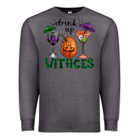 Charcoal Heather drink up withces halloween Premium Sweatshirt - RanaPortraitStore