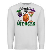 Dove Grey drink up withces halloween Premium Sweatshirt - RanaPortraitStore