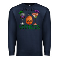 Navy drink up withces halloween Premium Sweatshirt - RanaPortraitStore