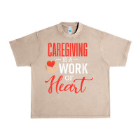French Oak caregiving is a work of heart caregiver gifts for men, women t shirt Urban Heavy Tee - linhVisuals
