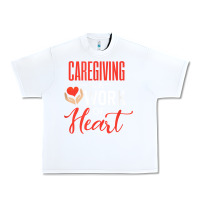 White caregiving is a work of heart caregiver gifts for men, women t shirt Urban Heavy Tee - linhVisuals