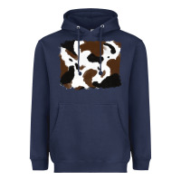 Navy cowhide Heavyweight Hoodie - RanaPortraitStore