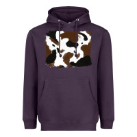 Plum cowhide Heavyweight Hoodie - RanaPortraitStore