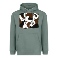 Sage cowhide Heavyweight Hoodie - RanaPortraitStore