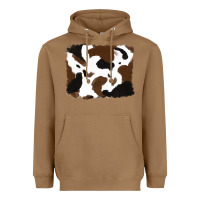 Toasted Coconut cowhide Heavyweight Hoodie - RanaPortraitStore