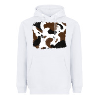 White cowhide Heavyweight Hoodie - RanaPortraitStore