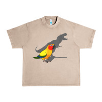 French Oak cute screaming parrot, birb memes, funny t rex sun conure t shirt Urban Heavy Tee - linhVisuals