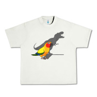 Pistachio cute screaming parrot, birb memes, funny t rex sun conure t shirt Urban Heavy Tee - linhVisuals