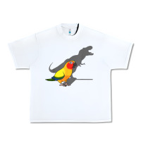 White cute screaming parrot, birb memes, funny t rex sun conure t shirt Urban Heavy Tee - linhVisuals