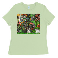 Matcha easter Ladies Tee - CowhideDigitalArt