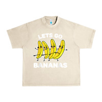 Sandshell lets go bananas shirt  funny fruit pun shirt  banana t shirt Urban Heavy Tee - linhVisuals
