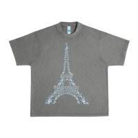 Tornado eiffel tower with diamonds the parisian french love sign t shirt Urban Heavy Tee - linhVisuals