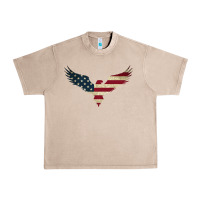 French Oak bald eagle  america Urban Heavy Tee - linhVisuals