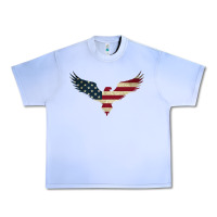 Grape Ice bald eagle  america Urban Heavy Tee - linhVisuals