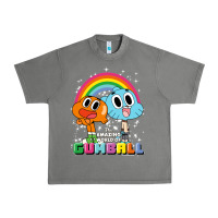 Tornado cn the amazing world of gumball & darwin rainbow portrait pullover hoo Urban Heavy Tee - linhVisuals