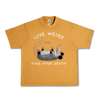 Peanut Butter funny opossum possum tee live weird fake your death t shirt Urban Heavy Tee - linhVisuals