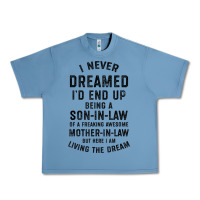Pebble Blue mens i never dreamed i'd end up being a son in law funny gift t shirt Urban Heavy Tee - linhVisuals