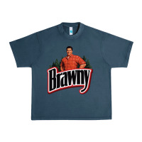 Midnight Navy brawny paper towel guy Urban Heavy Tee - linhVisuals