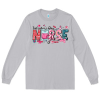 Moon Dust Nurse Valentine Long Sleeve Tee - CowhideDigitalArt