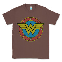 Chestnut Wonder Woman Vintage Emblem Classic Tee - maiPhamDesign